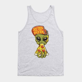 Here For Pizza Tank Top